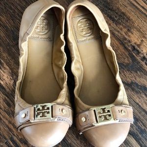 ❤️Tory Burch flat brown color size 5.5❤️